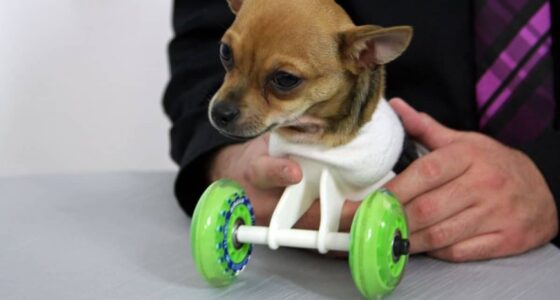 Turbo and his wheelchair 1