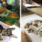 9-Year-Old Boy Paints Pup Portraits to Buy Food For Shelters