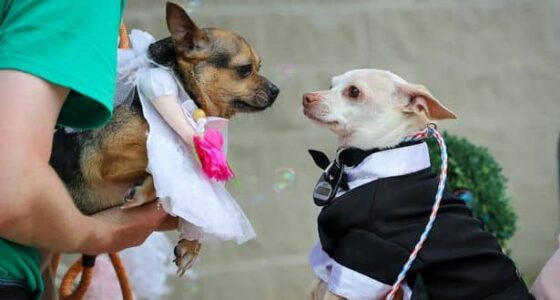 0 SWNS DOG WEDDING 05