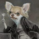 Chihuahuas Photobomb Vintage Portraits