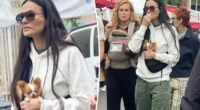 demi moore shopping with chi
