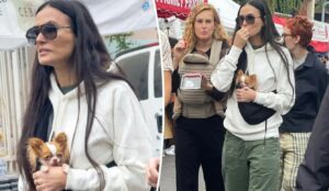 Read more about the article Demi Moore: Dog Mom Shopping with Chihuahua in Santa Monica