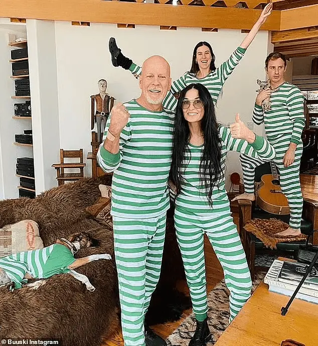 Family dynamics: Demi and Bruce's current wife Emma are close, making the management of his dementia diagnosis a bit easier on everyone since they have each other to lean on