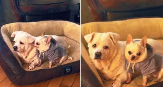 Sweet Moment of a Chihuahua Comforting 17-Year-Old Brother - Chihuacorner.com