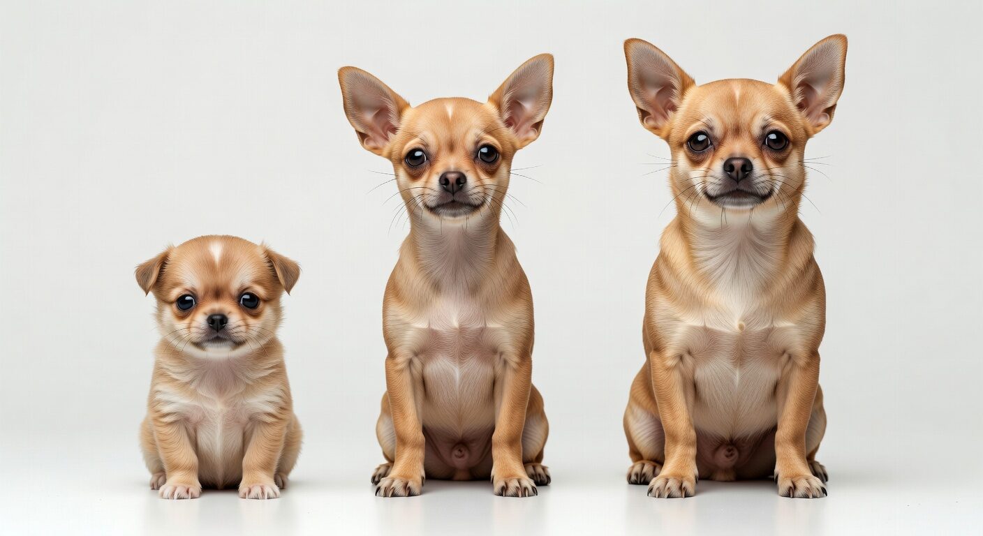 Chihuahua growth stages