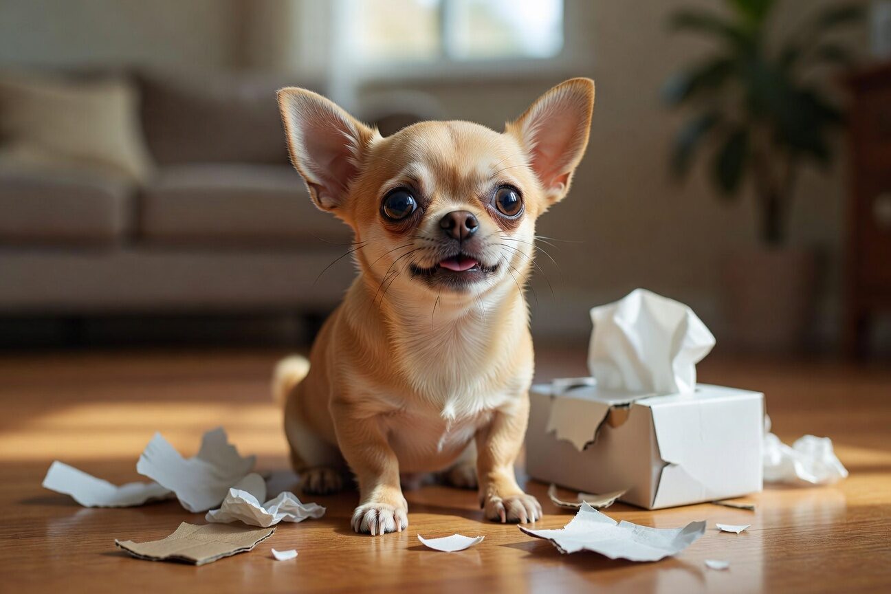 Chihuahua with innocent eyes