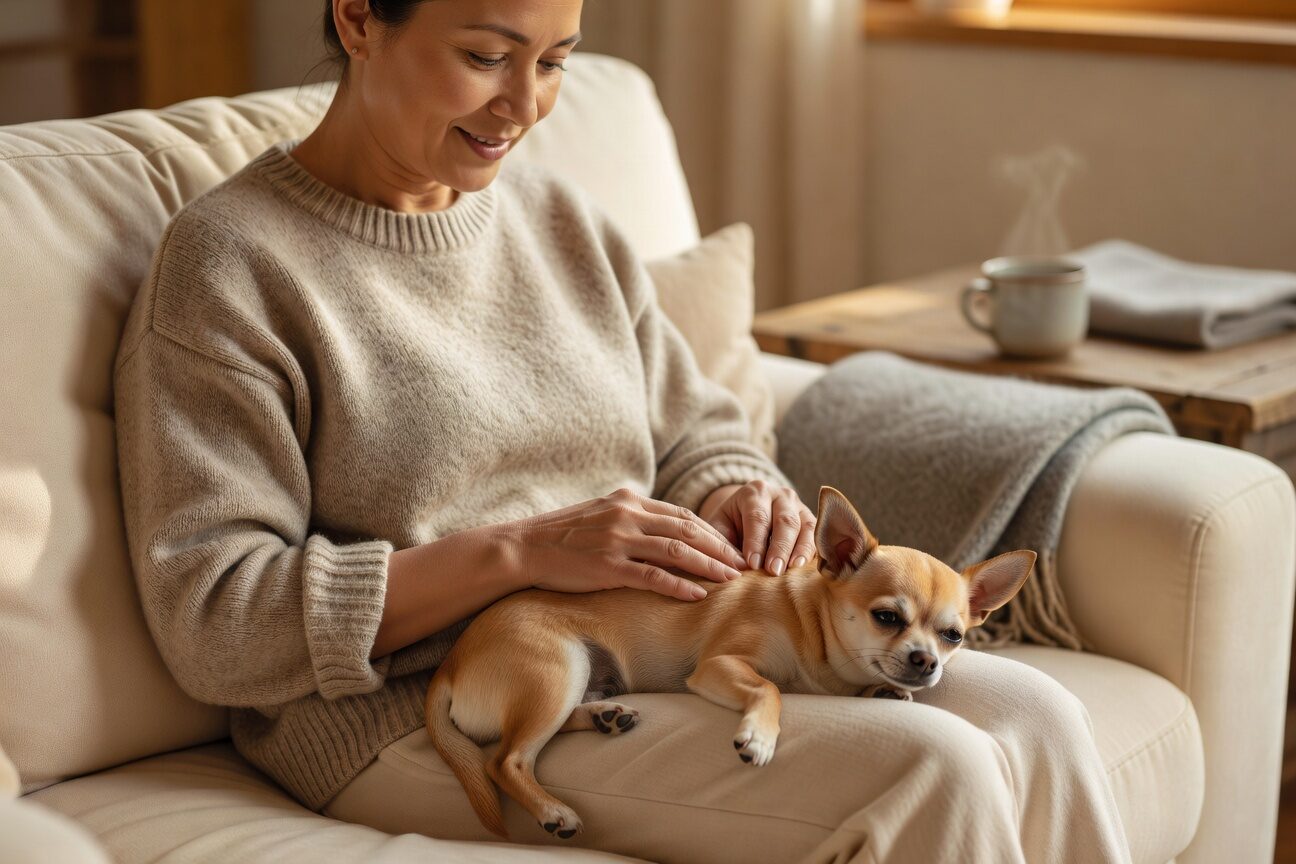 Calming chihuahua