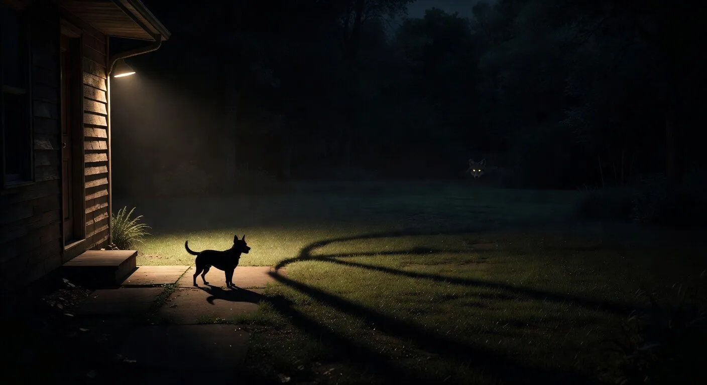 Chihuahua Nighttime Guard Coyote Eyes