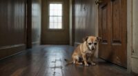 Chihuahua Pet Sitter Waiting Door