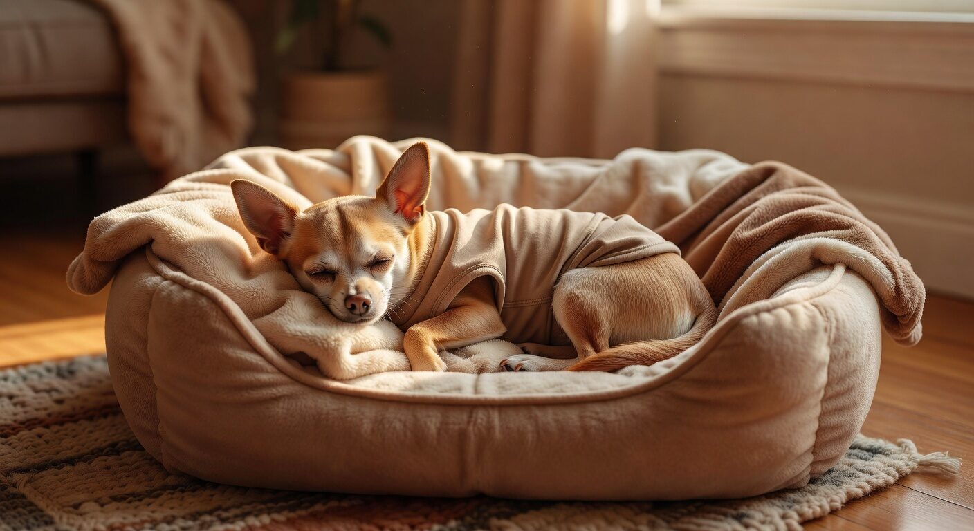Chihuahua Post Surgery Recovery Rest