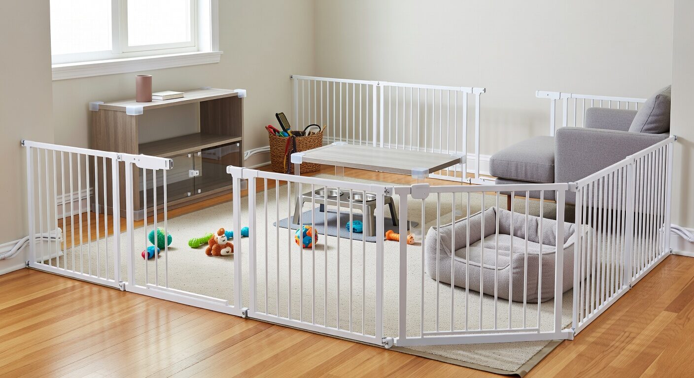 Puppy-proofed home ready for chihuahua