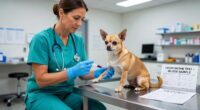 Chihuahua Vet Heartworm Test