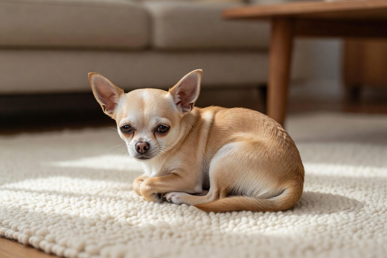 chihuahua-with-a-stomach-ache-care-tips