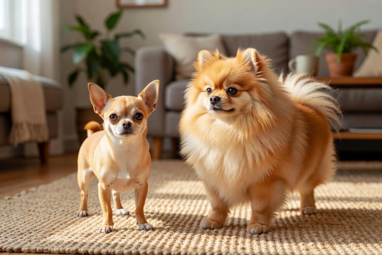 Chihuahua vs pomeranian