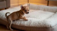 chihuahua-finally-gets-his-first-bed-after