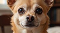 Portrait of chihuahua with soulful eyes
